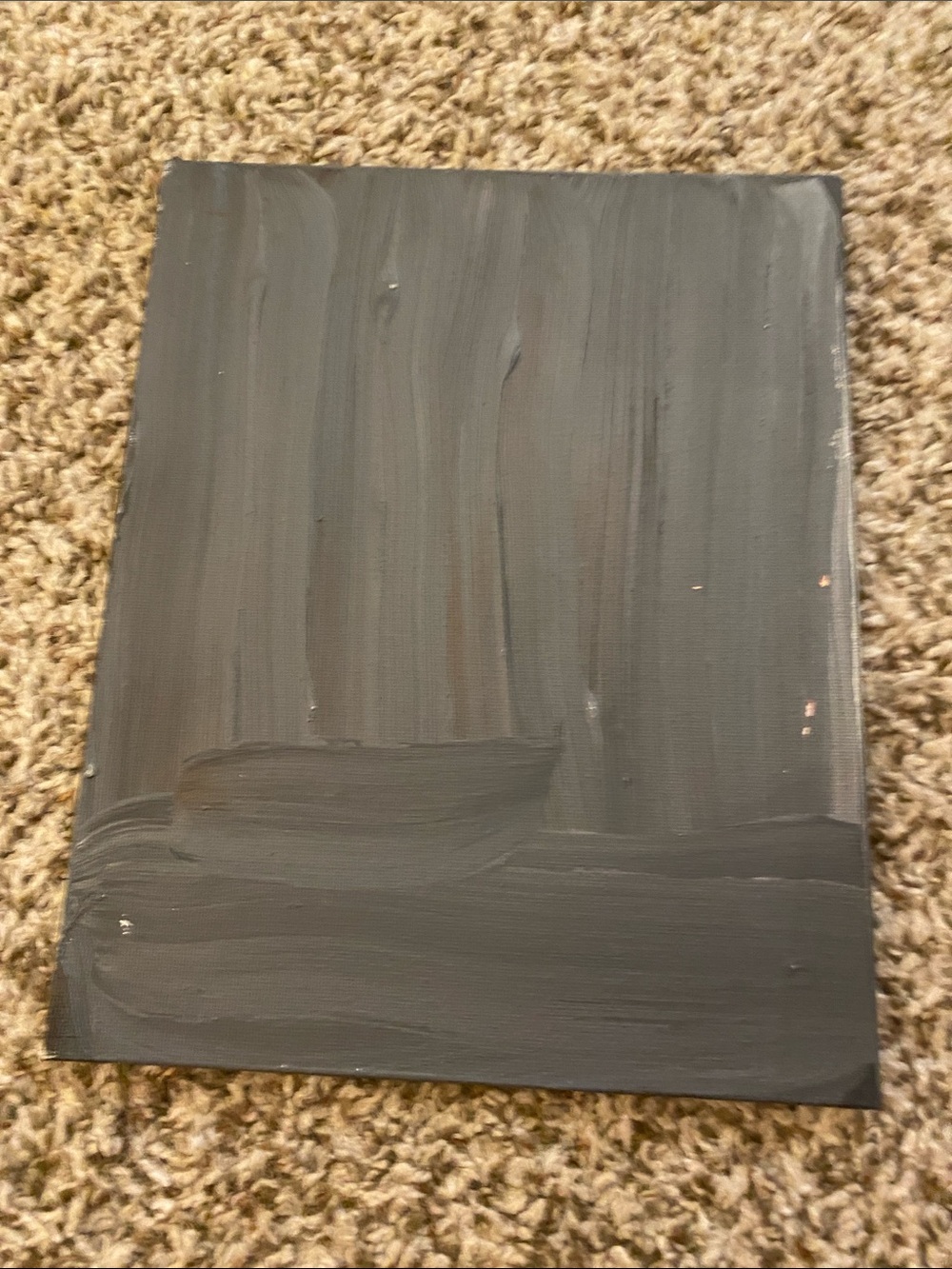 Contemporary Black Acrylic Canvas Wall Art